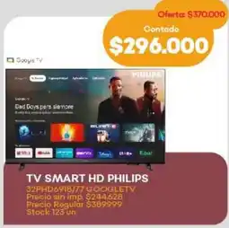 Supermercados Tadicor Philips tv smart hd oferta