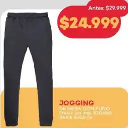 Supermercados Tadicor Jogging oferta