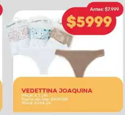 Supermercados Tadicor Vedettina joaquina oferta