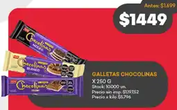 Supermercados Tadicor Galletas chocolinas oferta