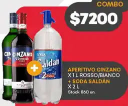 Supermercados Tadicor Aperitivo cinzano oferta