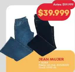 Supermercados Tadicor Jean mujer oferta