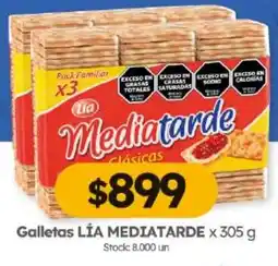 Cordiez Lía mediatarde galletas oferta