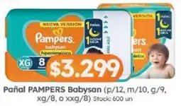 Cordiez Pampers pañal babysan oferta