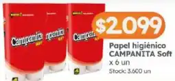 Cordiez Campanita soft papel higiénico oferta