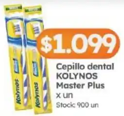 Cordiez Kolynos master plus cepillo dental oferta