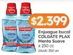 Cordiez Colgate plax enjuague bucal menta suave oferta