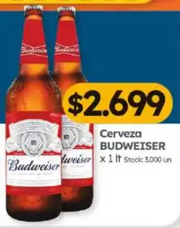 Cordiez Budweiser cerveza oferta