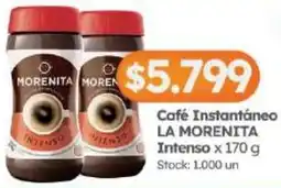 Cordiez La morenita café instantáneo intenso oferta