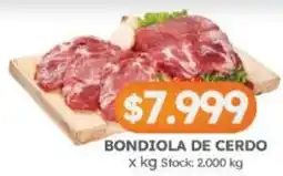 Cordiez Bondiola de cerdo oferta