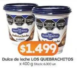 Cordiez los quebrachitos dulce de leche oferta