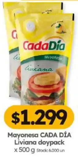 Cordiez Cada día mayonesa liviana oferta