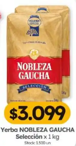 Cordiez Nobleza gaucha yerba selección oferta