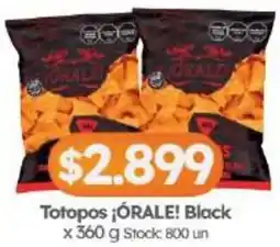 Cordiez Totopos ¡órale! black oferta