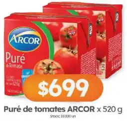 Cordiez Arcor puré de tomates oferta