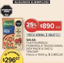 Carrefour Market Knorr salsa oferta