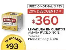 Carrefour Market Calsa calsa levadura en cubitos amasa fácil oferta