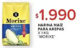 Carrefour Market Morixe harina maíz para arepas oferta