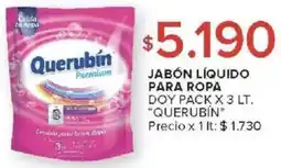 Carrefour Market Querubin jabón líquido para ropa doy pack oferta