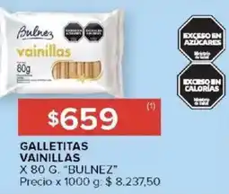 Carrefour Market Bulnez galletitas vainillas oferta