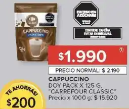 Carrefour Market Carrefour classic cappuccino oferta