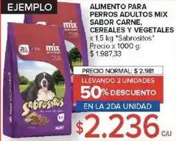 Carrefour Market Alimento para perros adultos mix oferta