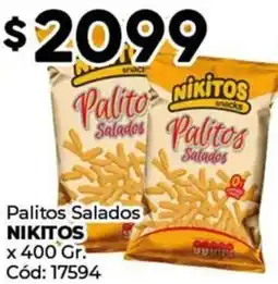 Diarco Nikitos palitos salados oferta