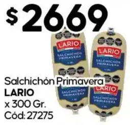 Diarco Lario salchichón primavera oferta