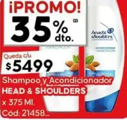 Diarco Head & shoulders shampoo y acondicionador oferta