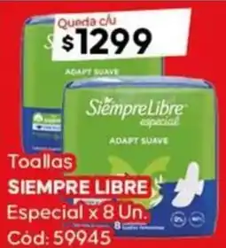 Diarco Siempre libre toallas especial oferta