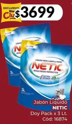 Diarco Netic jabón líquido doy pack oferta