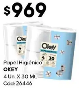 Diarco Okey papel higiénico oferta