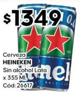 Diarco Heineken cerveza sin alcohol lata oferta