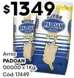 Diarco Padoan arroz 00000 oferta