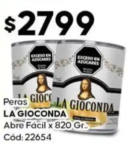 Diarco La gioconda peras abre fácil oferta