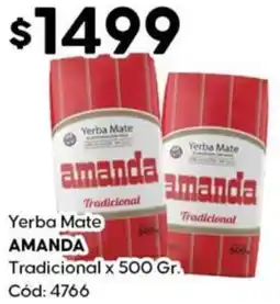 Diarco Amanda yerba mate tradicional oferta