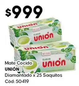 Diarco Union mate cocido diamantado oferta