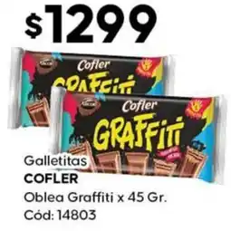 Diarco Graffit galletitas oblea graffiti oferta