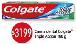 Supermercados Caracol Colgate crema dental triple acción oferta