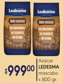 Supermercados Caracol Ledesma azúcar mascabo oferta