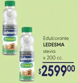 Supermercados Caracol Ledesma edulcorante stevia oferta