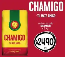 Supermercados Caracol Chamigo yerba con palo oferta