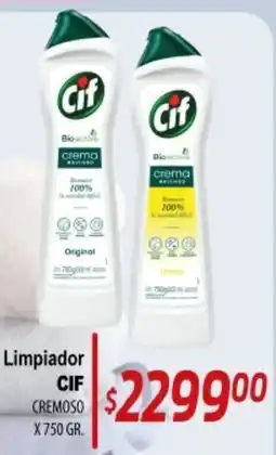 Supermercados Caracol Cif limpiador cremoso oferta