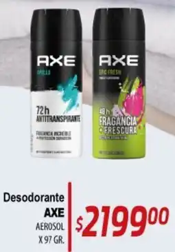 Supermercados Caracol Axe desodorante aerosol oferta