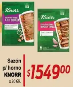 Supermercados Caracol Knorr sazón p/ horno oferta