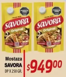 Supermercados Caracol Savora mostaza dp oferta