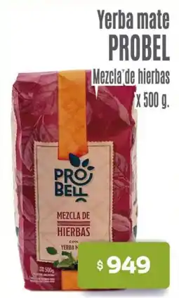 Beltrán Supermercados Probel yerba mate mezcla de hierbas oferta