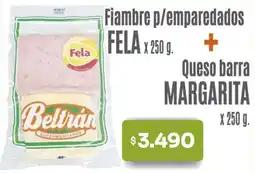 Beltrán Supermercados Fela fiambre p/emparedados oferta