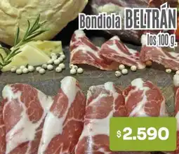 Beltrán Supermercados Beltrán bondiola oferta