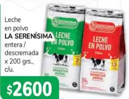 Beltrán Supermercados La serenísima leche en polvo oferta